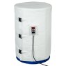 Insulated Lid for 200-220L White Silicone, food-Fabric FDA approved