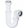 PlumbEZ 32mm Adjustable Swivel P Trap with Anti-Slip Ring