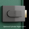 Cylinder Night Latch Option