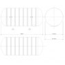 Drawing of GRP Underground Water Tank